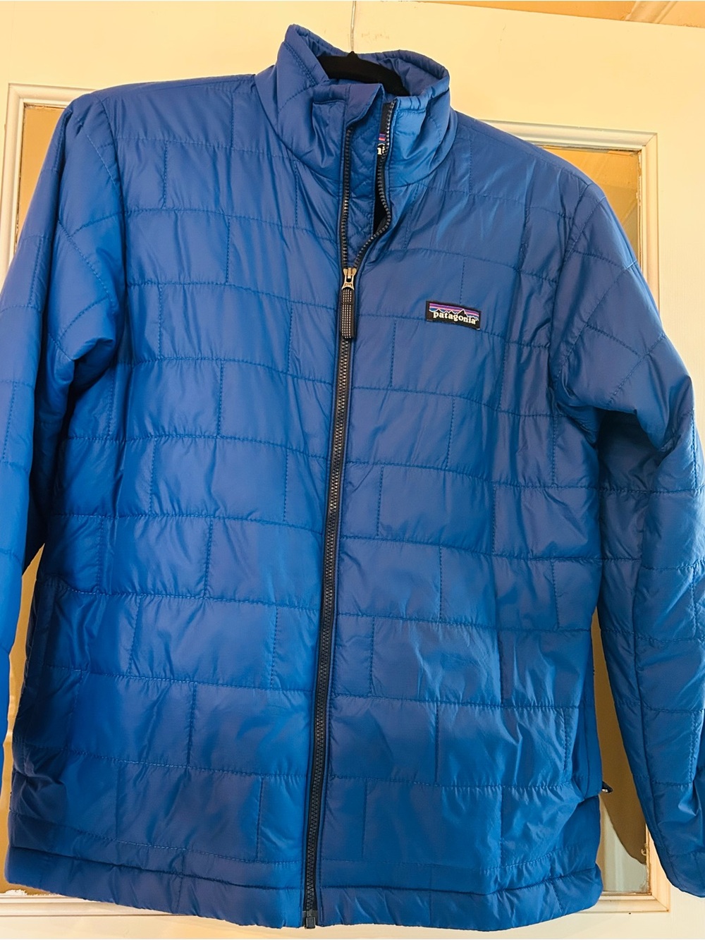 Patagonia Boy's Royal Blue Quilted Puffer Jacket